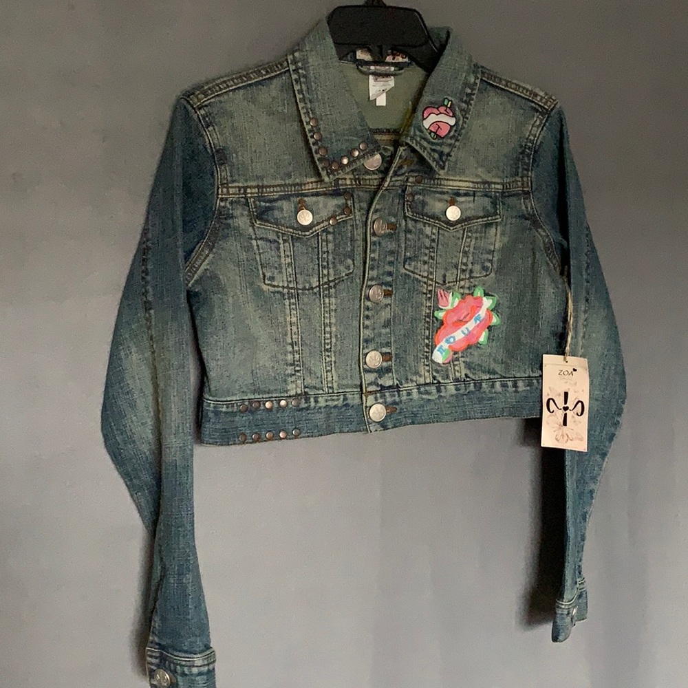 ZOA Jean patch jacket